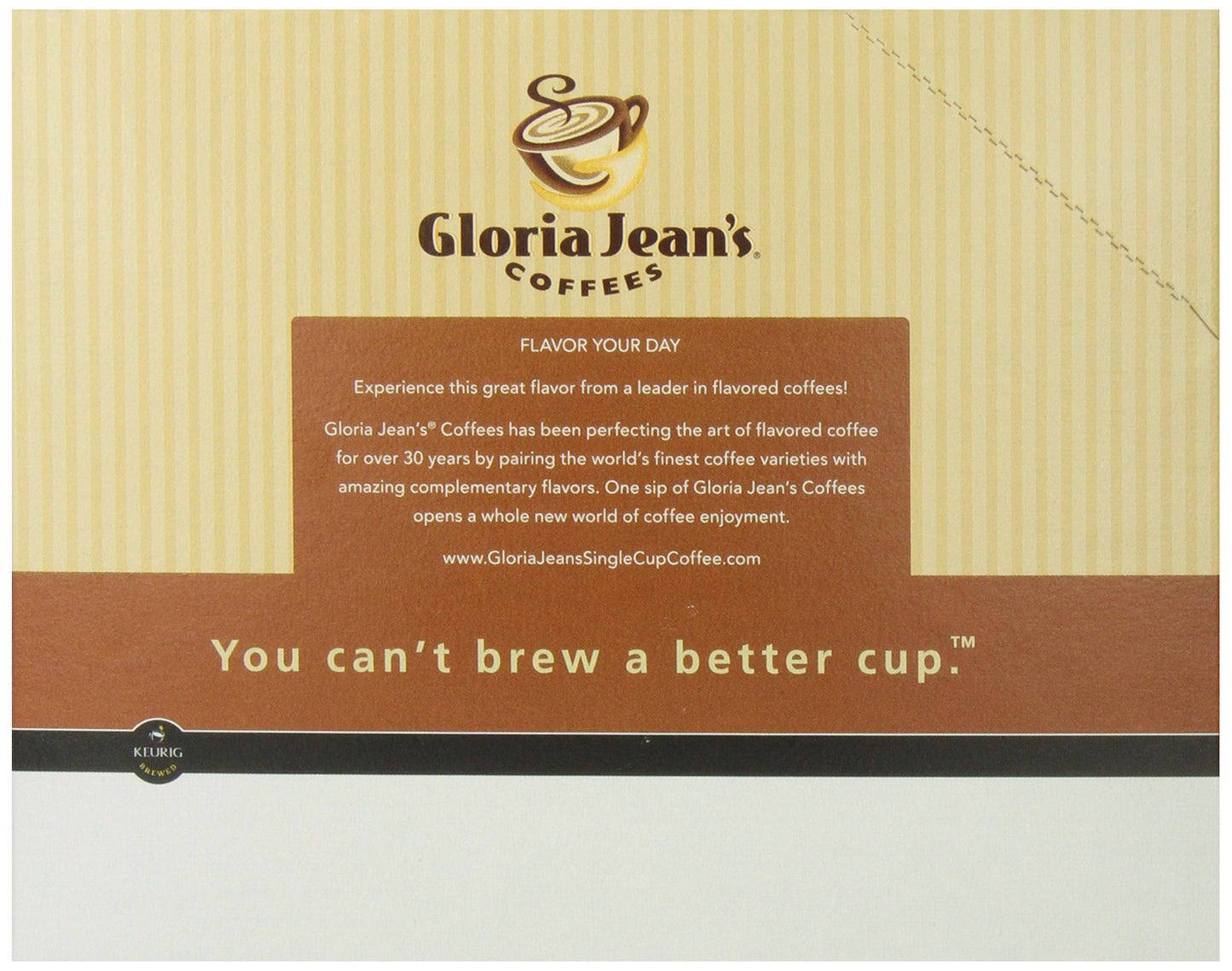 Gloria Jean's 60051046CT French Vanilla Supreme Coffee K-Cups, 96/carton