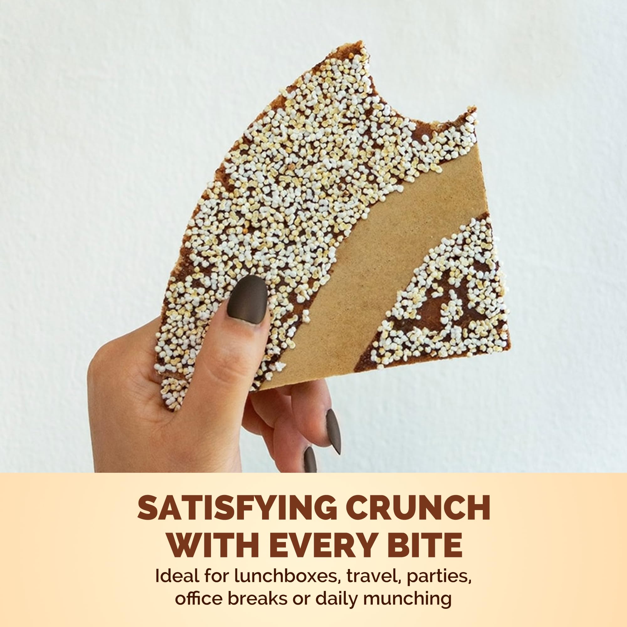 Kalan MNA Krunch Mix Natural Flavored Amaranth Wafers, Pack of 6 Flavors