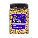 Wellsley Farms Whole Fancy Salted and Roasted with Sea Salt. Whole Cashews, 42 oz. Tub. Certified Kosher