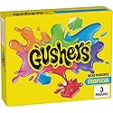 Gushers Tropical Fruit Flavored Snacks, Mini Pouches, 3 Ct, 1.32 oz