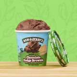 Ben & Jerry's Non-Dairy, Chocolate Fudge Brownie, 16 oz