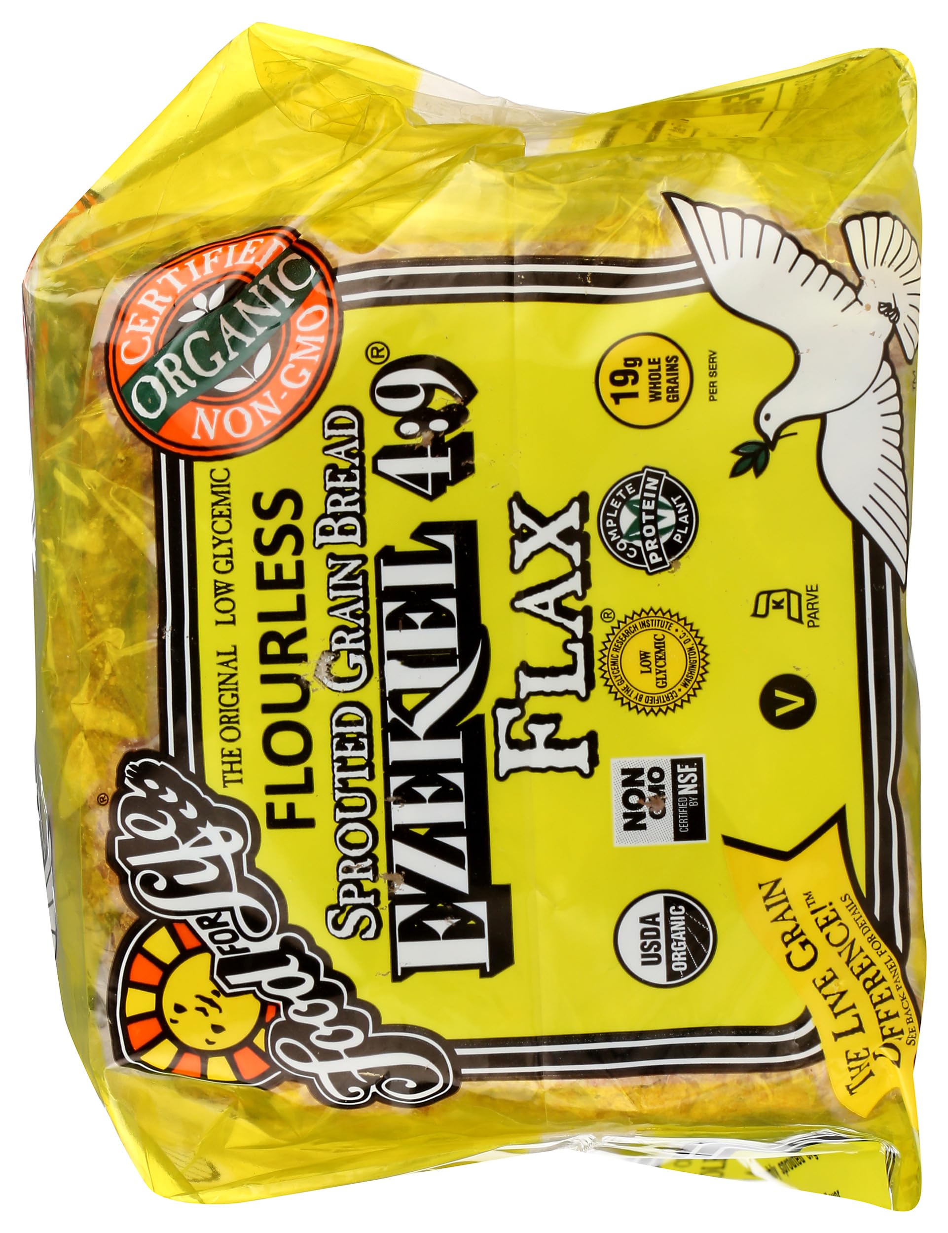 Food for Life Organic Ezekiel 4:9 Flax Bread, 24 OZ