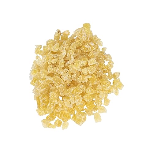 OliveNation Diced Crystalized Ginger, Sweet and Spicy Candied Ginger Bits, Non-GMO, Gluten Free, Vegan - 1 pound