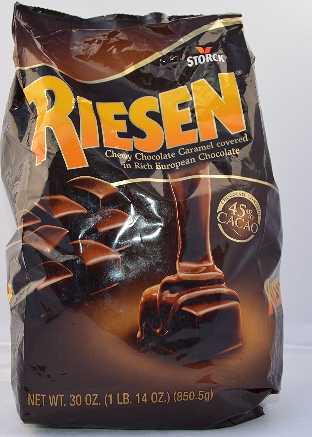 Chewy Chocolate Caramel Covered In Rich European Chocolate (Pack of 2)