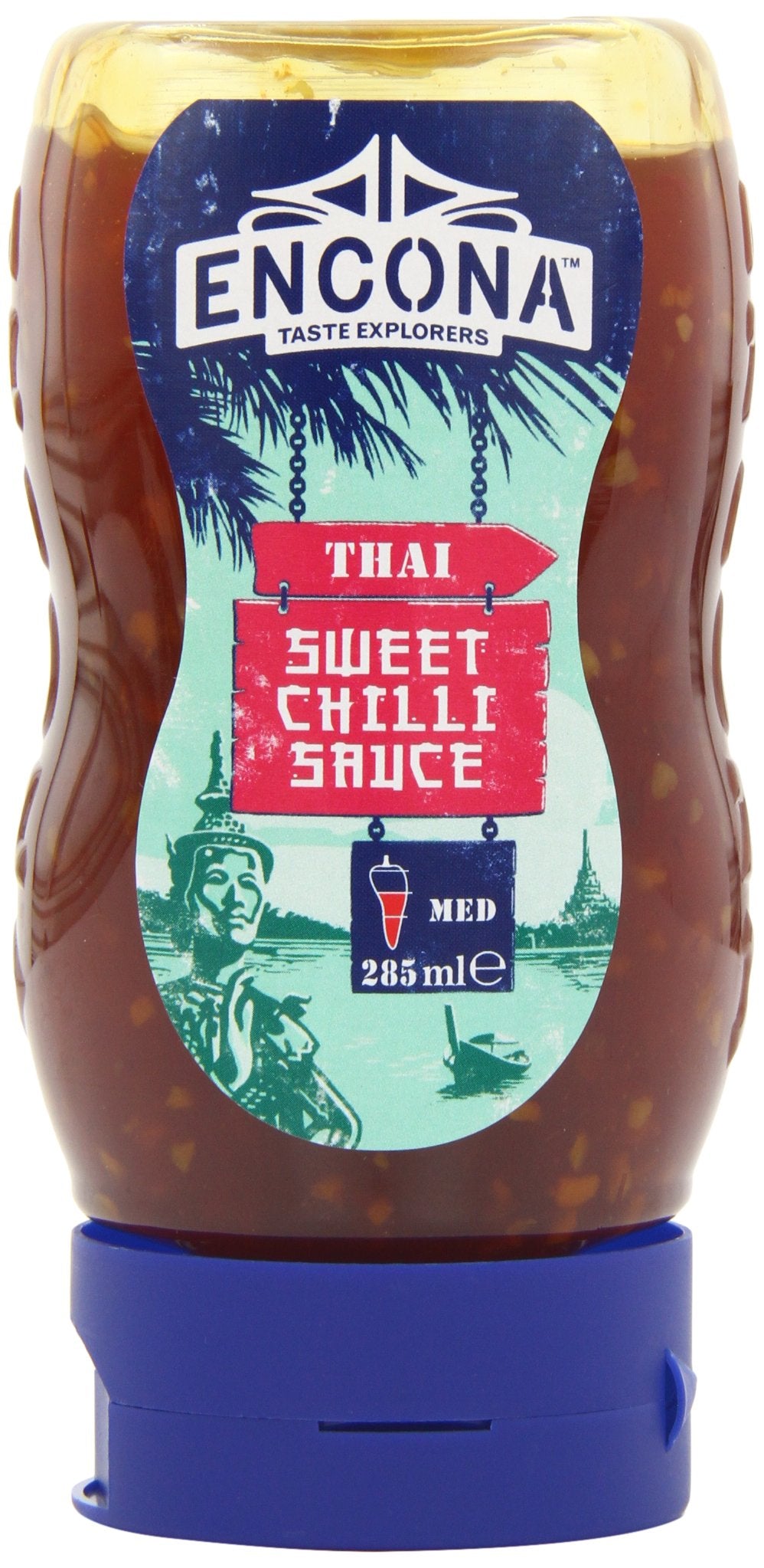 Encona Thai Sweet Chilli Sauce Squeezy Pack 285 ml (pack of 6)