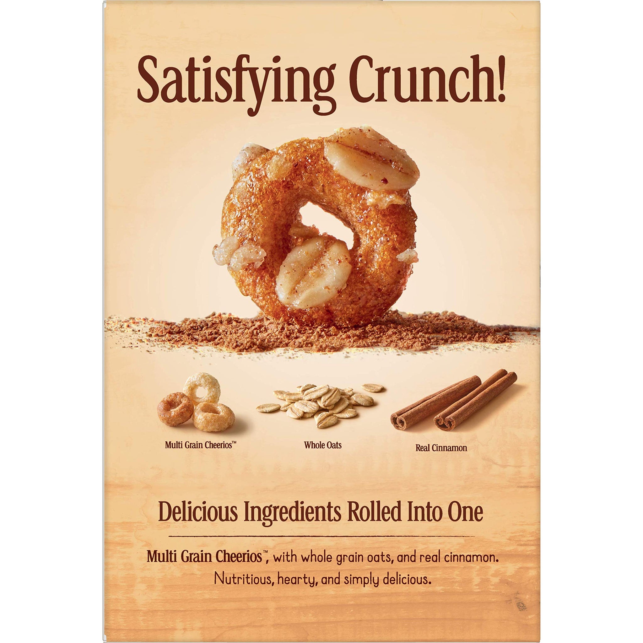 Cheerios Cinnamon Oat Crunch Breakfast Cereal, 15.2 oz
