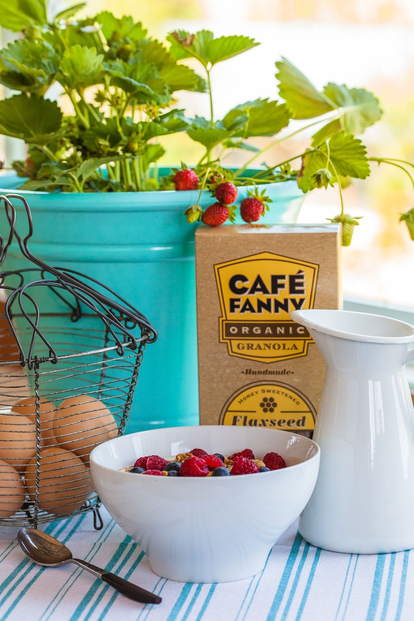 Cafe Fanny Granola Organic Granola Flaxseed