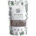 SPICES VILLAGE Black Mustard Seeds, 8 oz, Whole Mustard Spice for Pickling and Chutney, Kosher, Gluten Free, Non GMO, Resealable Bulk Bag