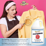 Parker & Bailey Liquid Stain Remover - Instant Stain Removal on Laundry Clothing Fabric Ink Grease Blood Grass Coffee Wine Food Carpet Upholstery Spot