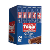 TOGGI Fine European Chocolate Wafers, Milk Chocolate (0.88 oz 24 Count)