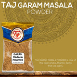 TAJ Garam Masala Powder, 14 Ounce - Unique Blend of Spices | Authentic Indian Spices