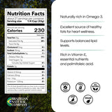 Macadamia Nuts 24 oz, Stand Up Pouch - Rich in Omega 3, Vitamins and Minerals - Natural Source of Skin and Well Being - Lightly Salted - Brazilian