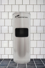 Monk Disinfecting Wipes Stainless Steel Stand W/Built-in Trash Can For Gym Disinfecting Wipes