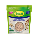 Tosh, Granola with Oatmeal & Raisins, Cholesterol-Free, 10.5 Ounce, Pack of 3.