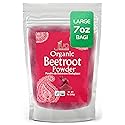 Jiva Organics Beet Root Powder 7 Oz Bag - for Baking & Smoothies - Pure & Natural, Non-GMO, Vegan