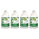 OdoBan Professional Series Ready-to-Use Air Spring Fresh Liquid Air Freshener, Made in the USA, Spring Fresh Scent Clear, 4-Pack, 1 Gallon Each