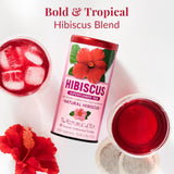 The Republic of Tea - Natural Hibiscus Tea, 36 Tea Bags, Herbal Blend, Caffeine Free, Gluten Free