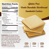 ChocZero Chocolate Cookies, Dark Chocolate Jolies - Gluten Free, Sugar Free, 16 Crispy Chocolate Filled Keto Cookies Per Box, 8 Ounce