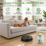 Liminfeit 2 Pack Floor Cleaning Solution for Roomba Plus 405 505 Max 705 Combo Robot, Mopping Concentrate for iRobot Roomba, Residue & Streak Free