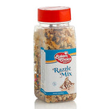 Razzle Crunch Topping - Chocolate, Caramel, Butterscotch and Nut Mix - Sprinkles for Ice Cream Sundae Toppings - 7 oz. - Dairy Free, Kosher - Baker’s