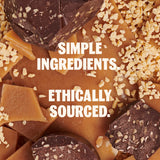 TCHO Toffee Time 53% Oat-Milk Chocolate Bars (18 pack) | 100% Plant-Based, Organic Cashew Oat-Milk Chocolate | Vegan, Soy-Free, Gluten-Free