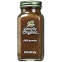 Simply Organic Chili Powder Certified Organic, 2.89-Ounce Containers (Pack of 3)