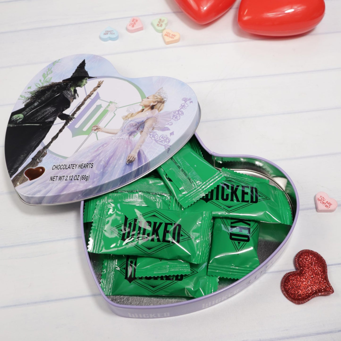 Wicked Easter Basket Stuffers, Individually Wrapped Pieces, Candy Gift with Collectible Tin, 2.12 Ounces