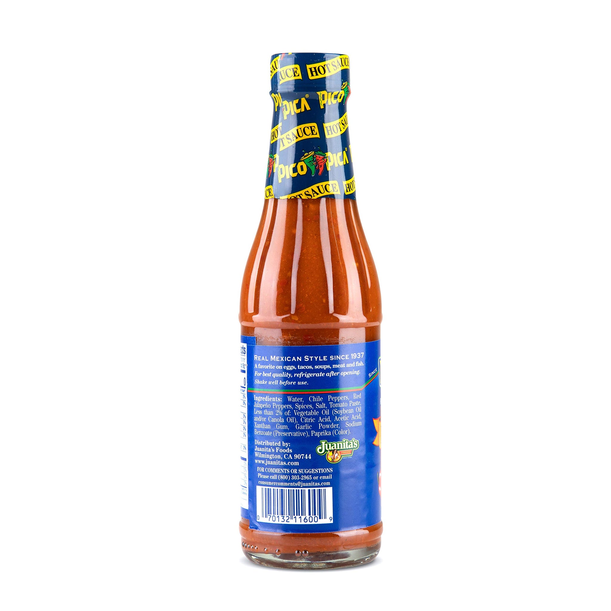 Pico Pica Hot Sauce, 7 oz