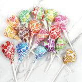 DUM DUMS Original Mix Lollipops, 1 lb Bag (60 Pieces Approx.), Gluten Free Hard Candy, Assorted Flavors, Individually Wrapped Lollipops, The Hampton