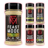 Feast Mode Flavors | Candy Pack | 5 count | 5oz seasonings | Cinnamon Honey Butter | Death By Chocolate | Coconut Cream Pie | Caramel Apple | Banana