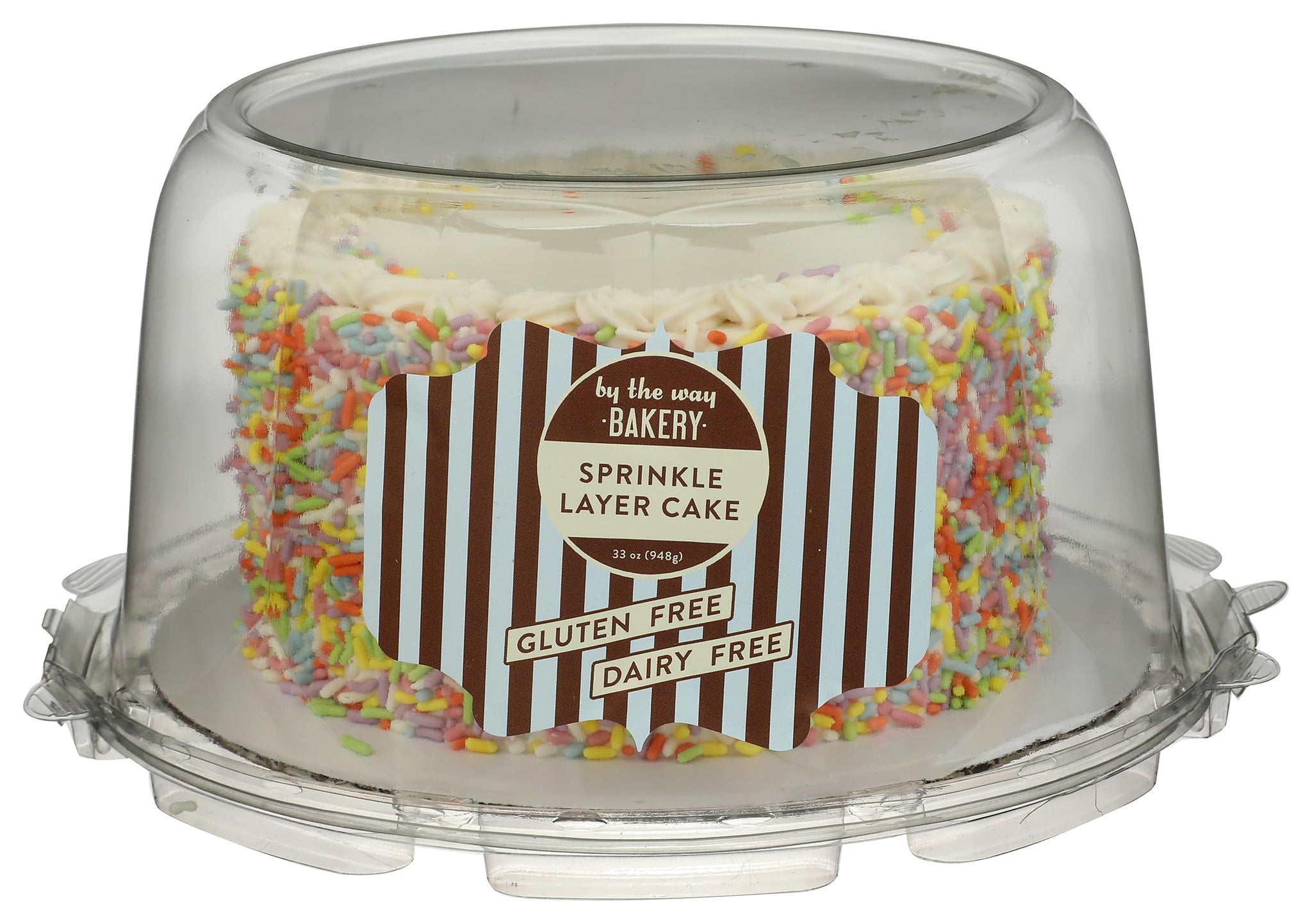 By the Way Bakery Vanilla Sprinkle Cake, 33 OZ