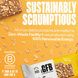The GFB Peanut Butter Protein Bars - Gluten Free, Plant Based, Non GMO, Sustainably Made - Ridiculously Tasty, Healthy, Vegan, Nutrition Snack Protein
