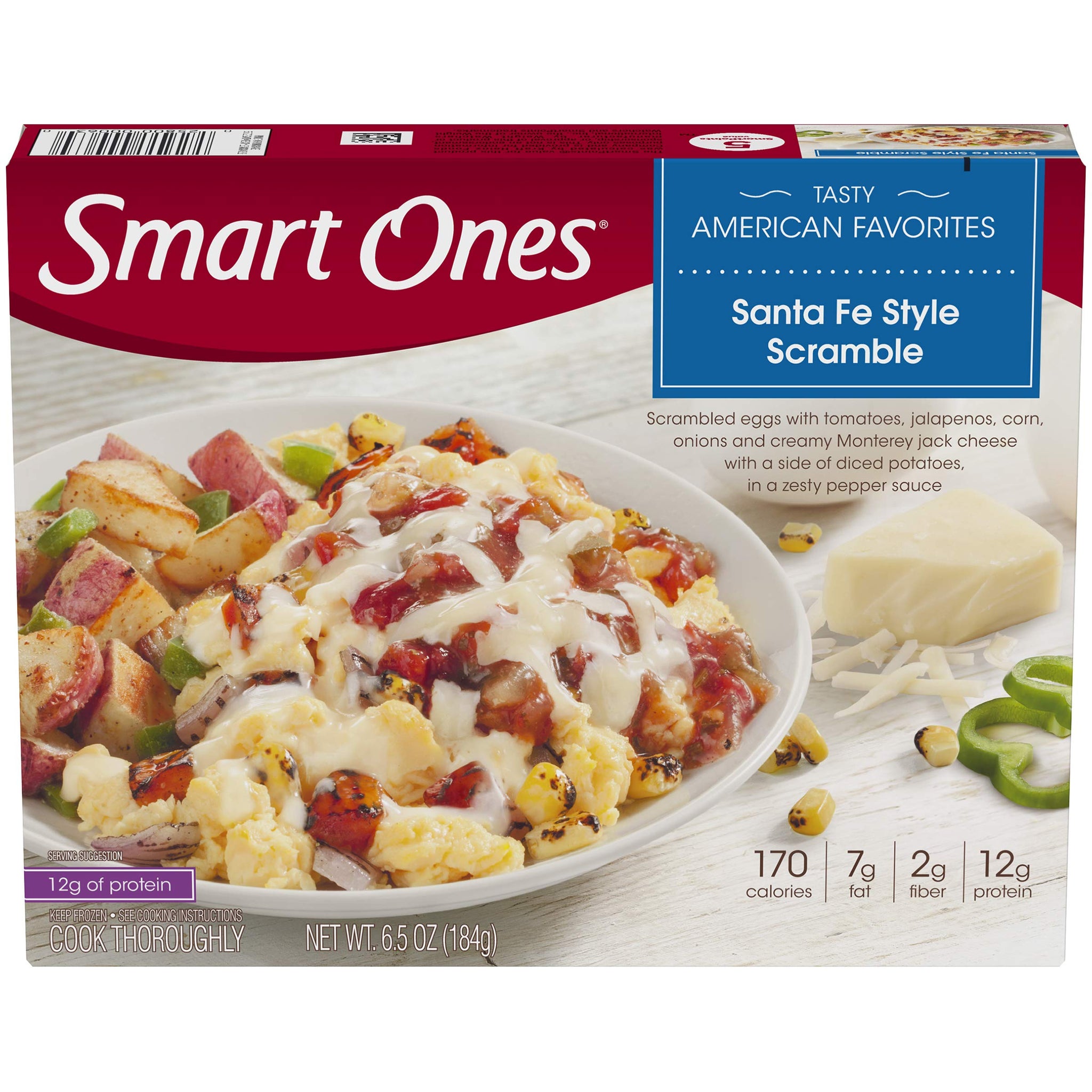 Smart Ones Tasty American Favorites Santa Fe Style Scramble Frozen Meal (6.5 oz Box)