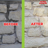Home Armor Outdoor Cleaner+, 64 oz., Remove Stains from Mold, Mildew, Algae, Dirt and Grime for Visible Results in Seconds, No Scrubbing Required