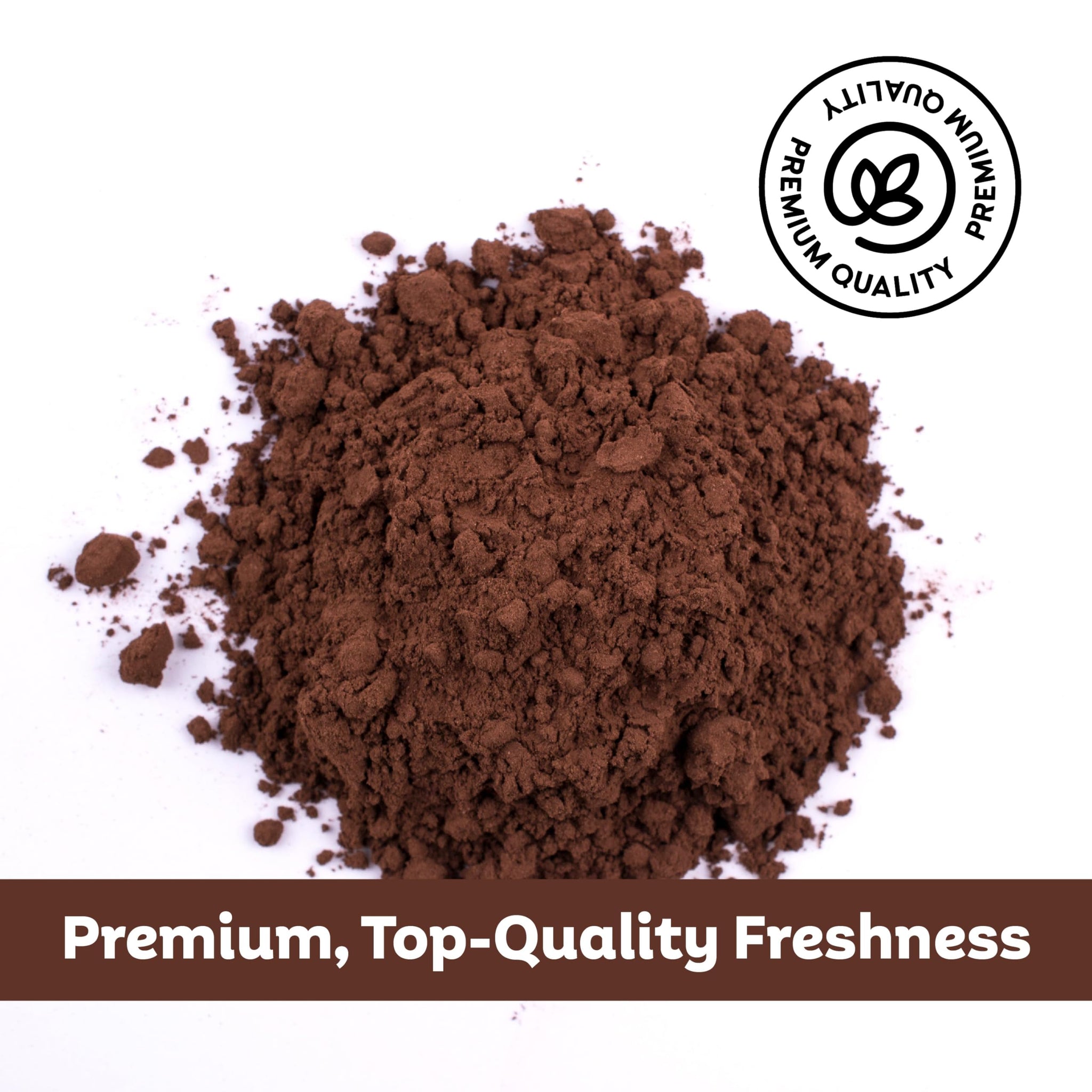 Roots Circle Unsweetened Cocoa Powder | Rich Dark Chocolate Flavor, Perfect for Baking, Smoothies, and Hot Cocoa | Premium Quality, Easy Mixing, Gluten-Free, Kosher | Bulk 1 Pack of 14oz