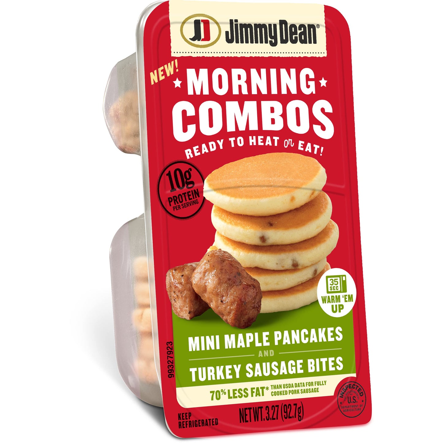 Jimmy Dean Morning Combos Mini Maple Pancakes And Turkey Sausage Bites, Single Serve