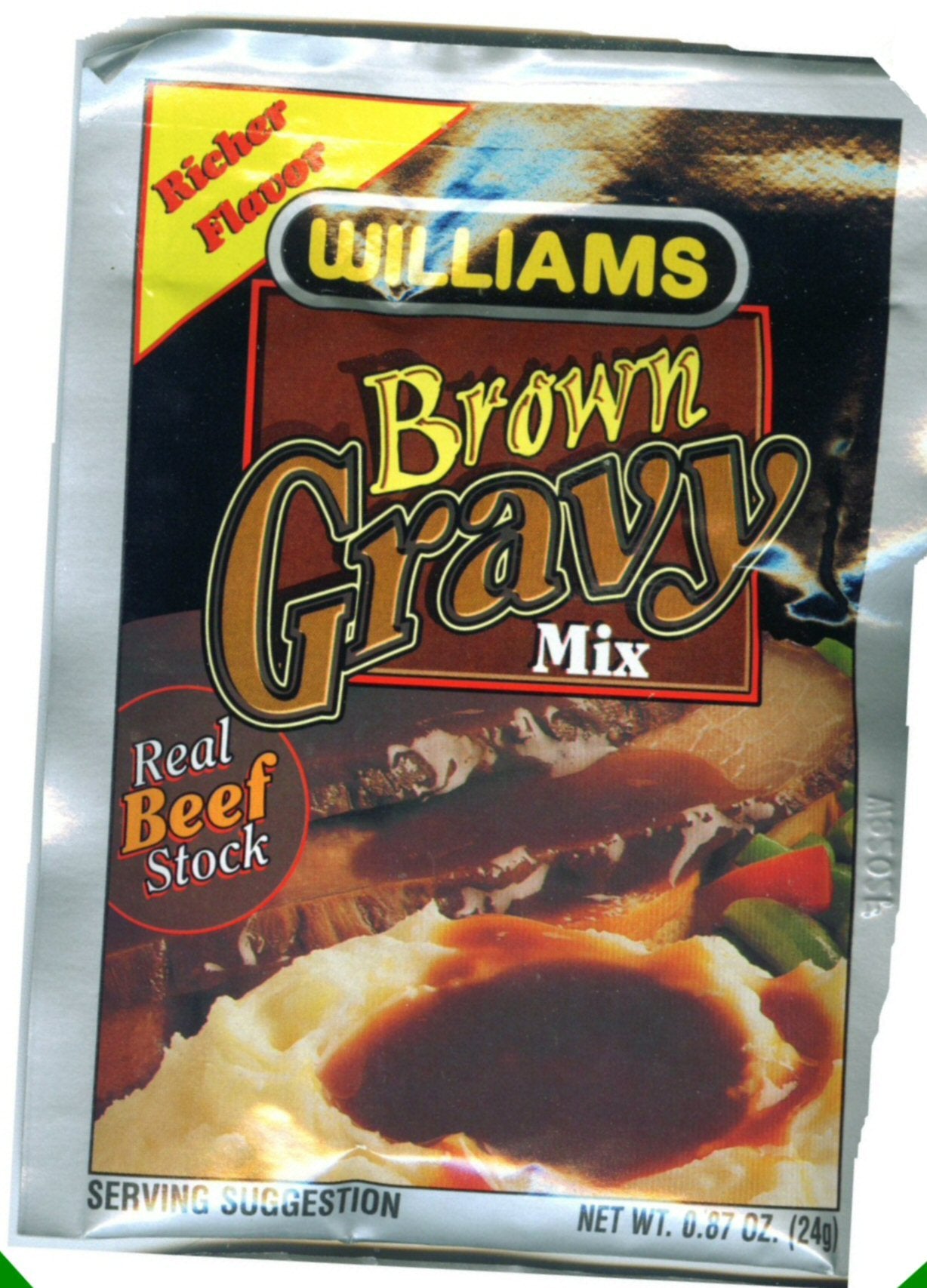 Williams Brown Gravy Mix, 0.7 Ounces - Pack of 6
