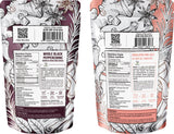 Soeos Whole Black Peppercorns 12oz + Himalayan Pink Salt 2lb, Salt and Pepper for Grinders, Black Peppercorn Refil, Pink Himalayan Sea Salt, 2 Piece
