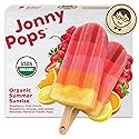 JonnyPops Organic Summer Sunrise Frozen Pops 8ct