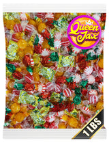 Bulk Hard Candy Individually Wrapped - 1 lb Hard Candy Mix, Perfect for Parties, Holidays, and Candy Bowls - Peppermint Candy, Butterscotch Candy