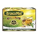 BRONCOMIEL Tea Bags - Honey Herbal Tea for Coughing and Soreness - Eucalyptus, Ginger and Lemon Tea - Sweet Honey Flavor - Easy to Prepare - Herbal