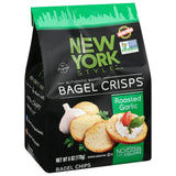 New York Style Garlic Bagel Crisps, 6 oz (Pack of 3)