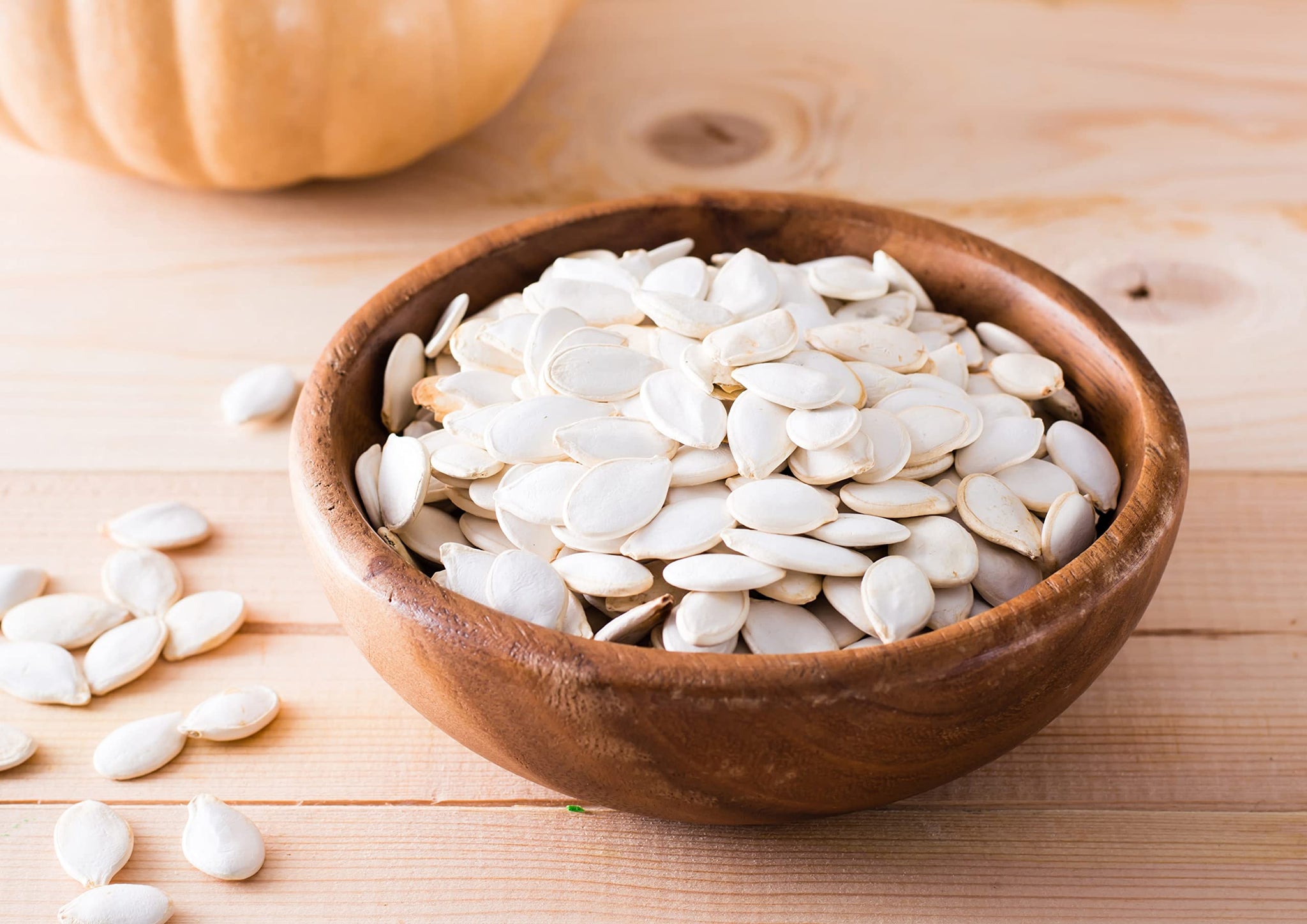 Food to Live Organic Raw Pumpkin Seeds in Shell, 1 Pound - Non-GMO, Dried, Unsalted, Unroasted, Vegan, Bulk. Good Source of Protein, Omega Fats. Great