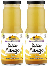 Rani Raw Mango 6.7 fl oz (200 ml) Glass Bottle, Pack of 2 ~ Indian Fruit Beverage | Vegan | Gluten Free | NON-GMO | Indian Origin