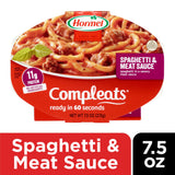 Hormel Compleats Spaghetti & Meat Sauce, 7.5 Oz