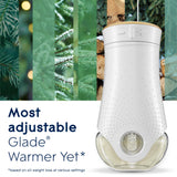 Glade PlugIns Refills Air Freshener Starter Kit, Scented and Essential Oils for Home and Bathroom, Twinkling Pine & Cedar, 0.67 Fl Oz, 1 Warmer + 1