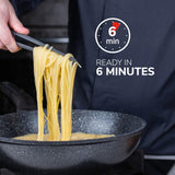 Garofalo - Premium Durum Wheat Semolina Spaghettini Pasta, Italian Made, Bronze-Drawn, Al-Dente, One-Ingredient Pasta (2 pack)