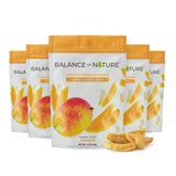 Balance of Nature Freeze-Dried Mangos (5 Pack) - 100% Real Fruit, Crunchy Mango Slices, Healthy Snack, Mouthwatering Nutrition, Gluten-Free, Vegan, No