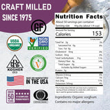 Great River Milling Whole Grain Sorghum | High-Protein Ancient Grain | Non-GMO, Kosher Certified | Ideal for Salads, Pilaf, Porridge, Baking & More |