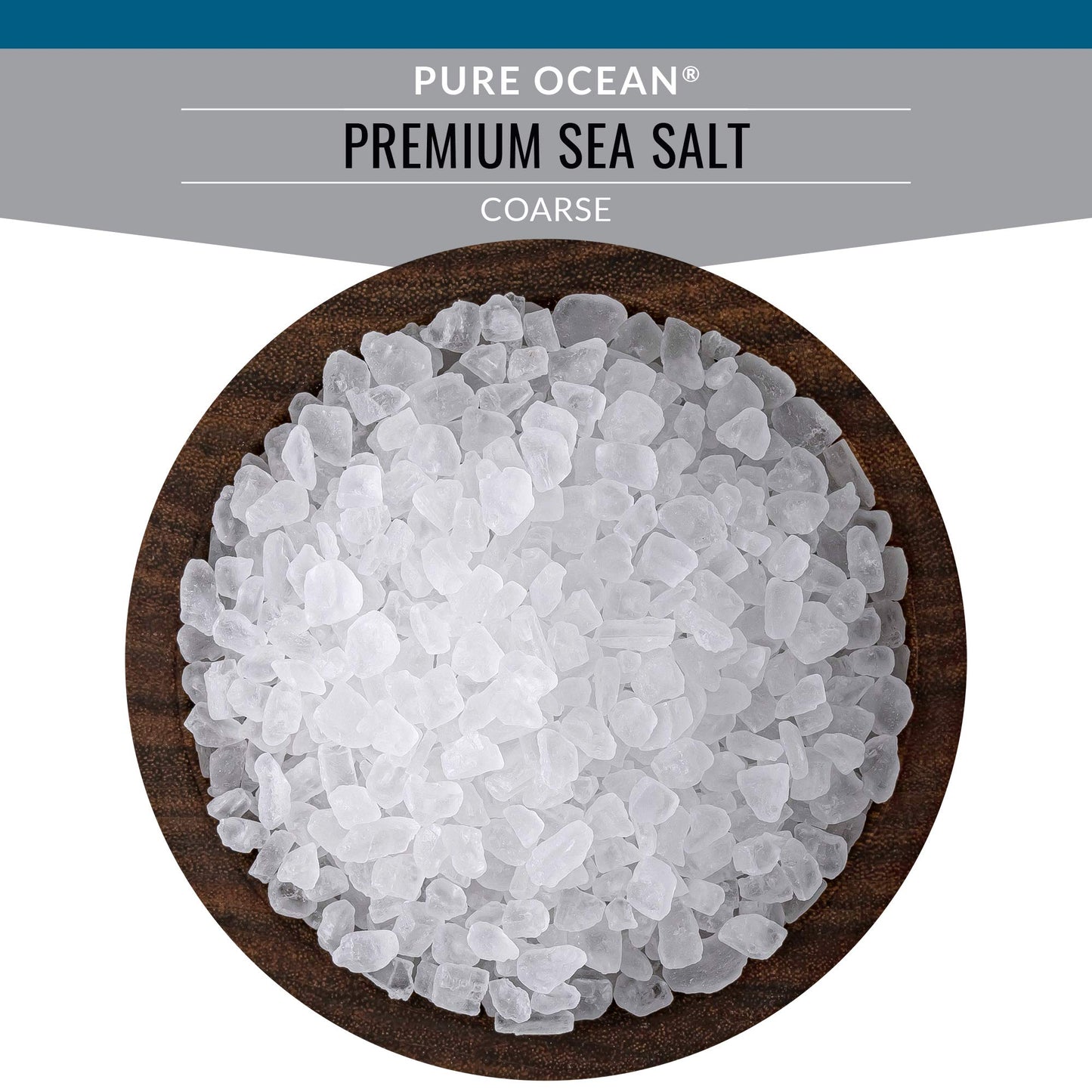 SaltWorks Pure Ocean Premium, Coarse, Artisan Grinder Jar, Sea Salt, 5.5 Oz